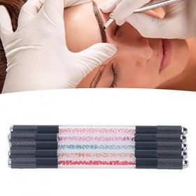 5 Pièces Microblading Main Double Kit de Stylo de Tatouage Manuel Stylos Semi Permanents Stylos Microblade Double Stylos Micr