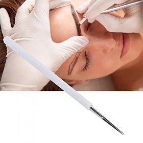 50pcs Microblading Needles, Maquillage Sourcils Shader Aiguille de Tatouage Lame Accessoires Lames Darc de Broderie Jetables