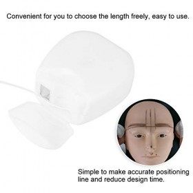 RèGle De Sourcil, Outil De Mesure De Microblading ChaîNe De Tatouage De Sourcil Ligne De Positionnement Auxiliaire Ligne De T