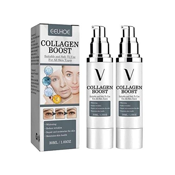 2 Pièce Voletas Collagen Boost Sérum anti-âge Voletas Collagen Boost Serum, sérum anti-rides,Voletas Collagen Booster, Sérum 