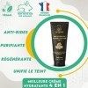 MEILLEURE CRÈME HYDRATANTE ANTI-RIDES 4 en 1 : Huile de pépins de figue de barbarie Huile d’argan Huile de noyau d’abricot Hu