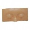 perfk Planche de pratique de maquillage de tampon réaliste 3D, planche de pratique de maquillage de maquillage réutilisable p