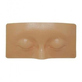 Amagogo Planche de pratique de maquillage 3D, planche de pratique de maquillage des yeux en silicone pour les maquilleurs déb