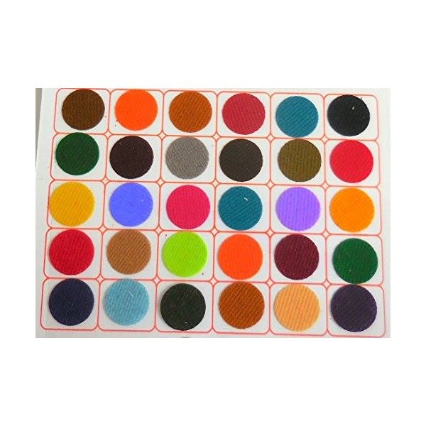 Lot de 720 autocollants Bindi Bindi ronds et bindi multicolores à pois pour usage quotidien