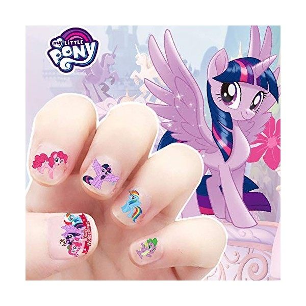 BJ-SHOP Autocollants à Ongles Licorne Stickers Ongles Licorne 5 Feuilles 160 Pièces Fête danniversaire Fournitures Cadeau po