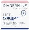 Diadermine - Lift+ Nourrissant - Crème de Nuit Visage - Soin Anti-Rides Ultra Fermeté - Pro-Collagène végétal et actif soja -