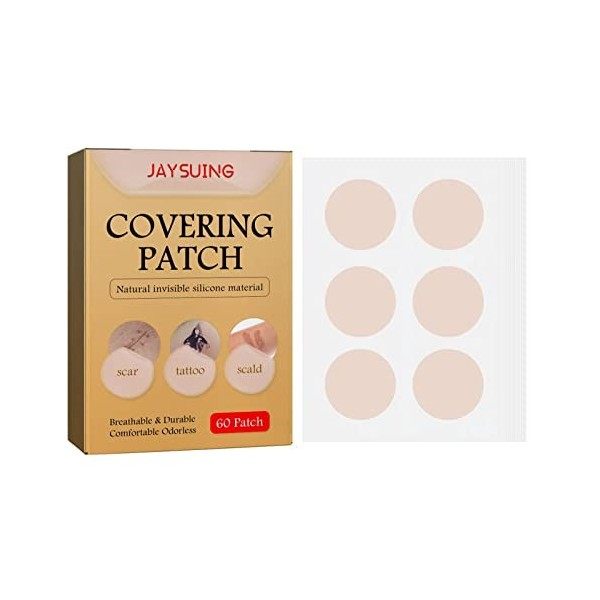 YUANXING Autocollants de Couverture de Boutons | Skin Flaw Conceal Sticker Invisible,Scar Cover Up Sticker Ultra-Mince Patch 