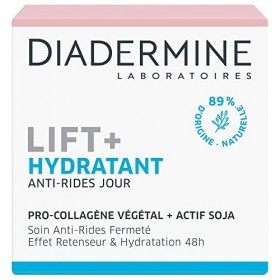 Diadermine - Routine Lift+ Hydratante et Nourrissante - Crème Jour Visage Anti-Rides Hydratante + Crème de Nuit Visage Anti-R