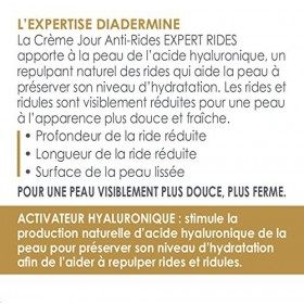 Diadermine - Crème Visage Jour - Expert Rides 3D - Soin de Jour Visage Haute Performance - Comble en profondeur les rides - L...