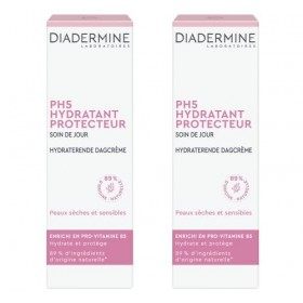 Diadermine - PH5 Soin de Jour Visage Hydratant Protecteur - Soin du Visage - Enrichi en Pro-Vitamine B5 - Nourrit intensément...