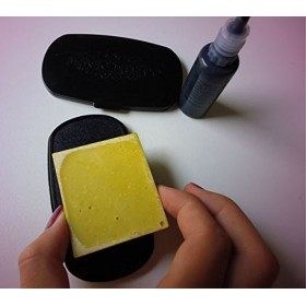 Pierre Tatouage Temporaire Ephémère Magic Tattoo Tribal tourt de .7,5 cm x 2,5-cm pierre seule sans Encre de tatouage tempor