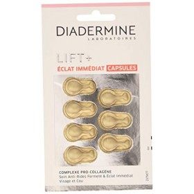 Diadermine Lift+ Capsules Anti-Rides, Visage et Cou Eclat Immediat, 7 x 4ml