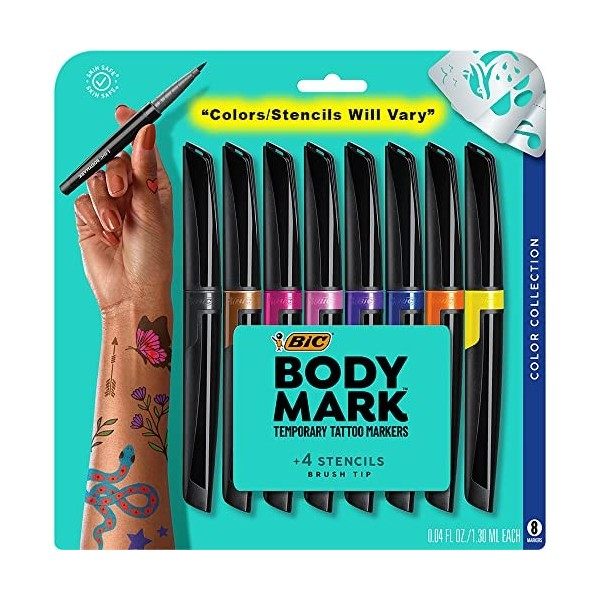 BIC BodyMark Marqueur de tatouage temporaire