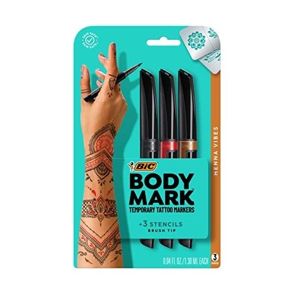 BIC BodyMark Marqueur de tatouage temporaire