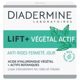 Diadermine - Lift+ Végétal Actif - Crème Visage de Jour - Soin Anti-Rides Fermeté - Acide Hyaluronique Végétal et Actifs Bota...