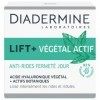 Diadermine - Lift+ Végétal Actif - Crème Visage de Jour - Soin Anti-Rides Fermeté - Acide Hyaluronique Végétal et Actifs Bota