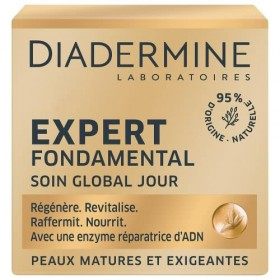 Diadermine Expert Fondamental Crème de Jour Visage, Anti-âge, 50ml Crème Jour et Nuit