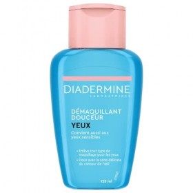Diadermine - Démaquillant Doux Yeux - Douceur - Retire efficacement le maquillage - Tous types de Peaux - Respectueux des Yeu...
