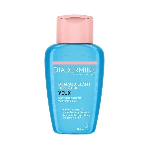 Diadermine - Démaquillant Doux Yeux - Douceur - Retire efficacement le maquillage - Tous types de Peaux - Respectueux des Yeu...
