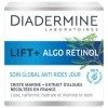 Diadermine - Lift+ Algo Retinol - Crème de Jour Anti-Rides- Criste Marine et Extrait dAlgues - Hydrate et Illumine le teint 