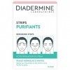 Diadermine - Pack de 3 x 6 Strips Purifiants Visage - Anti Points Noirs/Impuretés - Peaux Normales à Mixtes - Actifs régulate