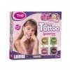 Tytoo Kit de Tatouage à Paillettes Glamorous pour Filles, avec 35 modèles Inclus. Hypoallergénique, Durable Jusqu’à 18 Jours