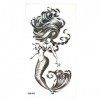 Tatouage de fête - Motif sirène - XQ005