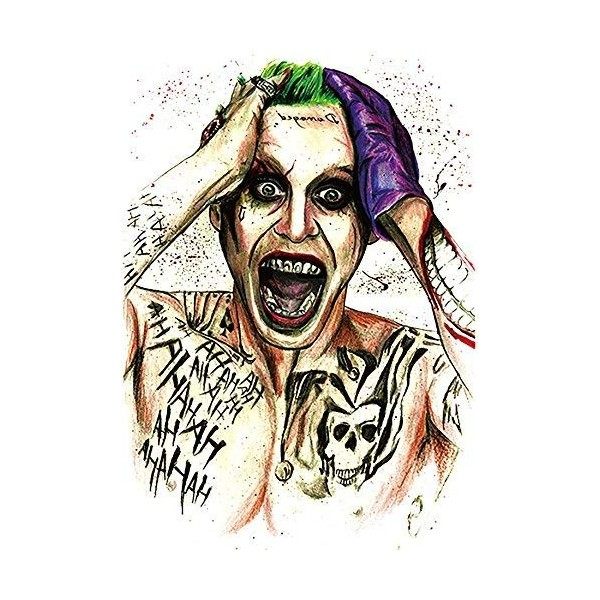 Faux tatouage du Joker - Manche tatouage KM141