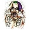 Faux tatouage du Joker - Manche tatouage KM141