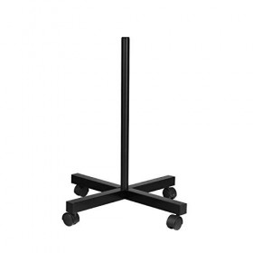 Activeshop S4 Lampe loupe Lampe de travail Lampe cosmétique + Trépied pour salon de beauté, coiffure, studio de tatouage Noir