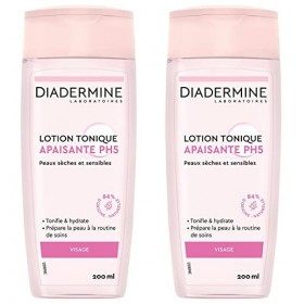Diadermine - Lotion Tonique Apaisante PH5 - Peaux Sèches et Sensibles - Tonifie et Hydrate - Prépare la Peau à la Routine - 8...