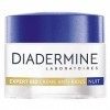 Diadermine - Expert Bio - Crème Visage Anti-Ride Nuit - Resvératrol et Extrait dAlgues - Pour Peaux Matures - 99 % dingrédi