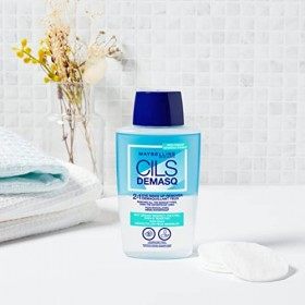 Maybelline New York Cils Demasq Démaquillant Bi-Phase Yeux, 150 ml