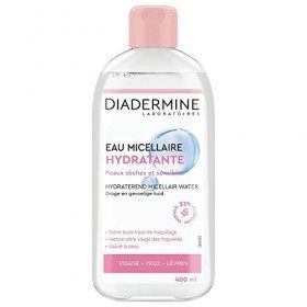Diadermine - Routine Visage: Eau Micellaire Hydratante Visage + Crème de Jour PH7 Hydratante Matifiante
