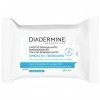 Diadermine Lingettes Démaquillantes Express 3-en-1 40 lingettes. Crème Jour et Nuit