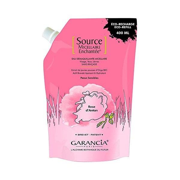 Garancia eau micellaire rose 400ml