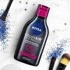 NIVEA Micellair Démaquillant professionnel à leau micellaire 400 ml , démaquillant pour les yeux, nettoyant pour la peau, d