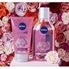 NIVEA Micellair Lot de 6 gels nettoyants pour le visage à leau micellaire 150 ml , eau micellaire avec parfum de rose gourm