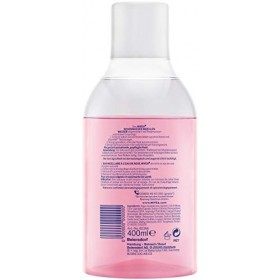 Nivea Eau de rose micellaire, 400&nbsp;ml, pour nettoyage du visage, avec technologie micellaire, naturelle, idéale comme eau de n