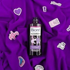 ‎Biore Eau Micellaire Matifiante au Charbon 300 ml