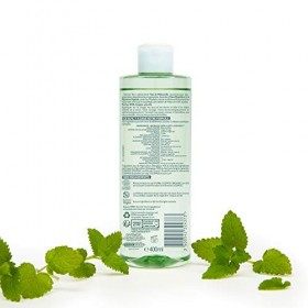 Garnier Bio - Eau Micellaire Rééquilibrante - Mélisse Bio - Peaux Mixtes et Sensibles - 400 mL