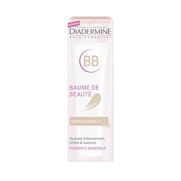Diadermine Essentiel Baume de Beauté Naturelle Flacon 50 ml Crème Jour et Nuit