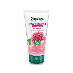 Himalaya Rose Micellaire Nettoyant visage démaquillant pour peau douce et éclatante 150 ml