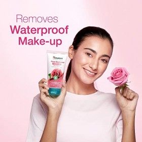 Himalaya Rose Micellaire Nettoyant visage démaquillant pour peau douce et éclatante 150 ml