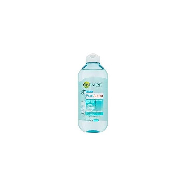 Garnier - SkinActive - Solution Micellaire Tout en Un - Peaux Mixtes, Grasses et Sensibles - Grand Format - 400 ml