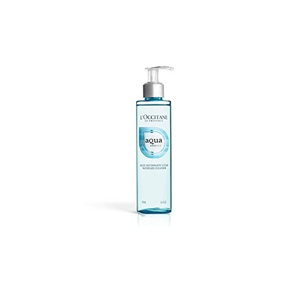 LOCCITANE - Gelée Nettoyante Visage Eau Aqua Réotier - Nettoie en douceur - Tous Types de Peaux - 195ML