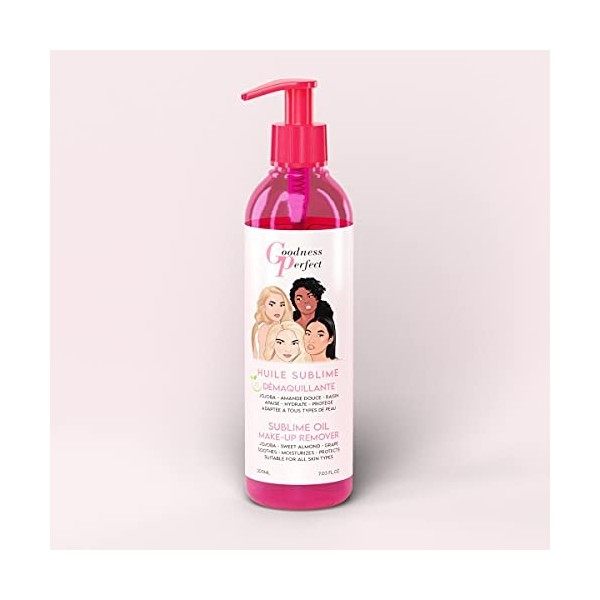 Goodness Perfect Huile Sublime Démaquillante - Jojoba Amande douce Raisin - bio - naturel