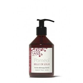 POMÉOL ǀ Huile Démaquillante Nourrissante Visage et Yeux, 240 ml ǀ Maquillage Waterproof | Huile de pépin de pomme, sésame BI