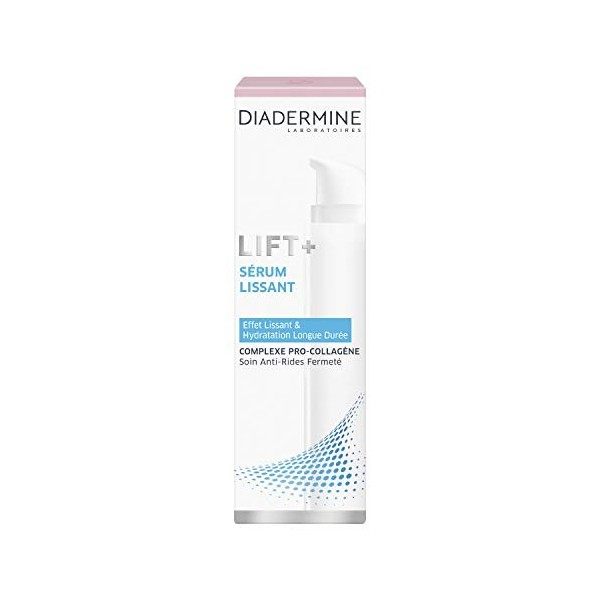 Diadermine - Lift+ - Sérum Lissant - 40 ml - Lot de 2 Crème Jour et Nuit