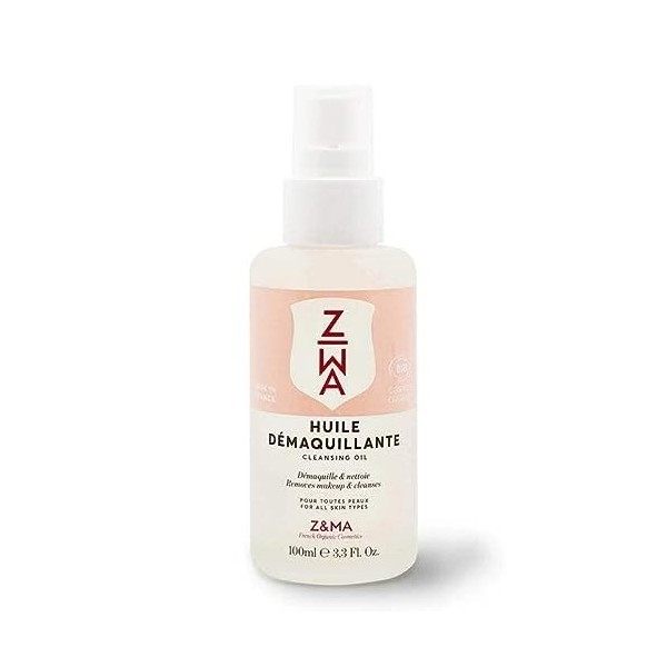 HUILE DÉMAQUILLANTE 100ml - CERTIFIÉE BIO - Z&MA